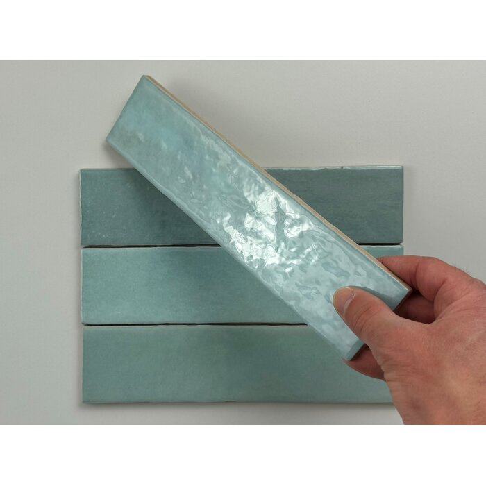 CeraVision 0,50m2 Vita Licht Blauw Glans 6x24,6