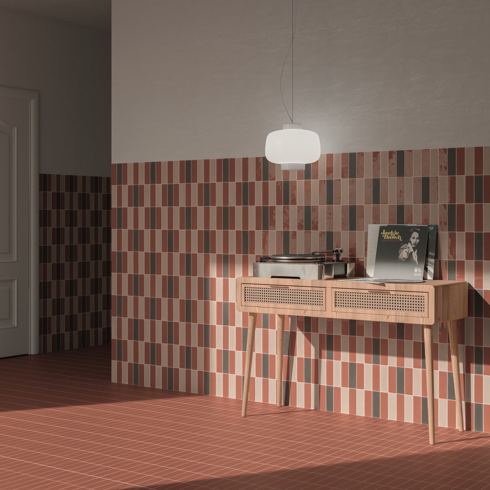 CeraVision 0,533m2 Rebels Terracotta Gloss 5x15