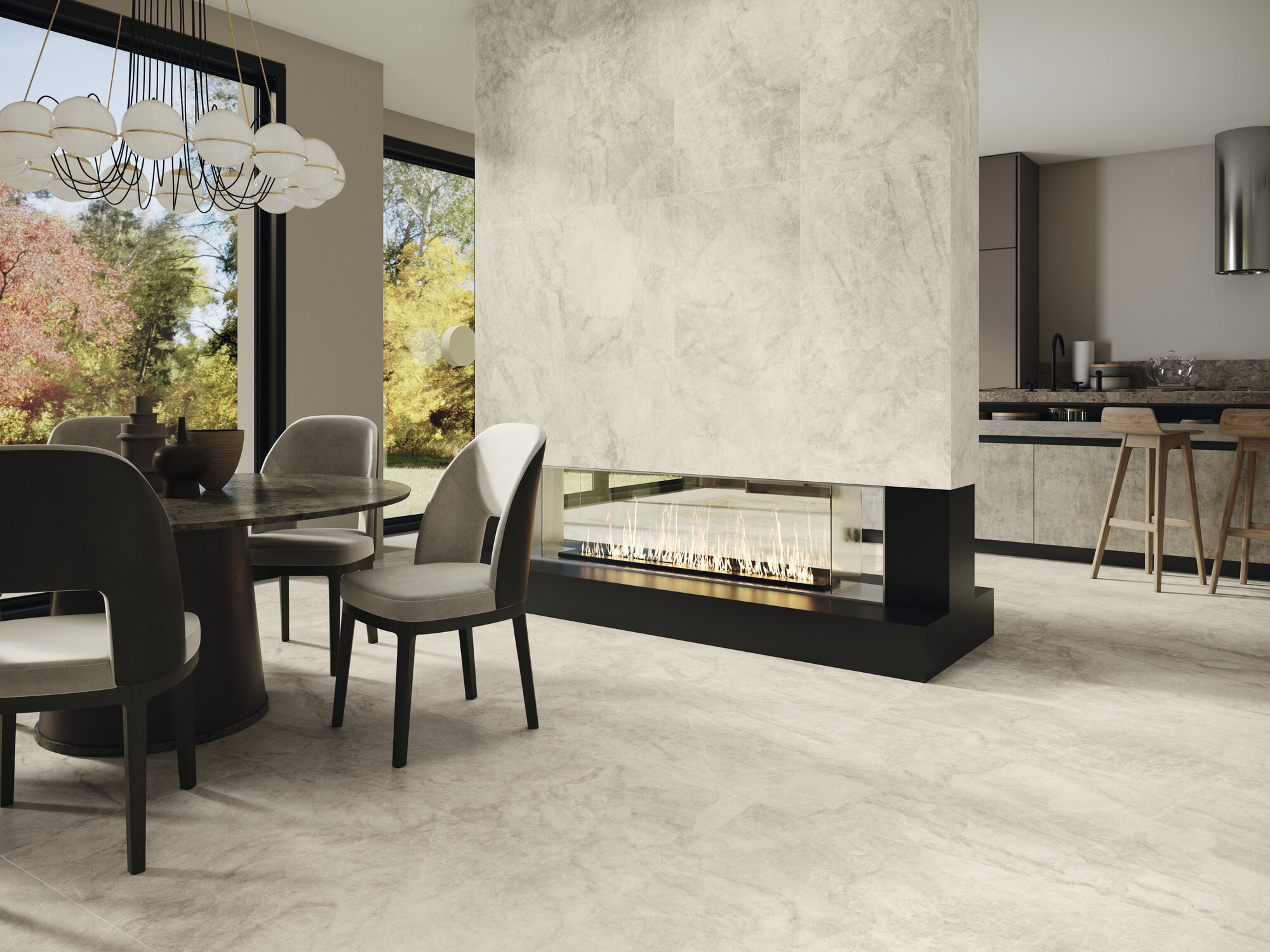 CeraVision 1,44m2 Taj Mahal Capuccino Mat 120x120