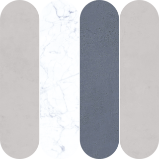 CeraVision Pigmenta Mosaico Ovali T4 Mix Cold 30x30