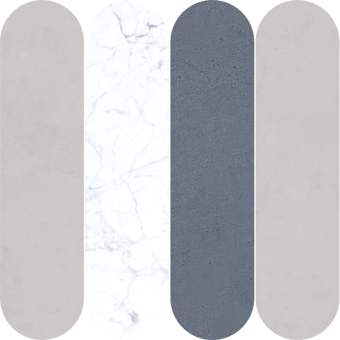 CeraVision Pigmenta Mosaico Ovali T4 Mix Cold 30x30