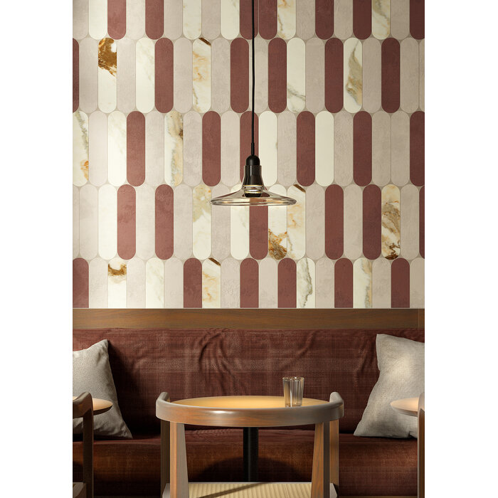 CeraVision Pigmenta Mosaico Ovali T4 Mix Warm 30x30