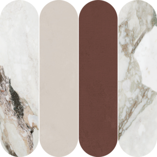 CeraVision Pigmenta Mosaico Ovali T4 Mix Warm 30x30