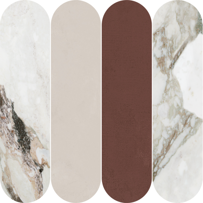 CeraVision Pigmenta Mosaico Ovali T4 Mix Warm 30x30
