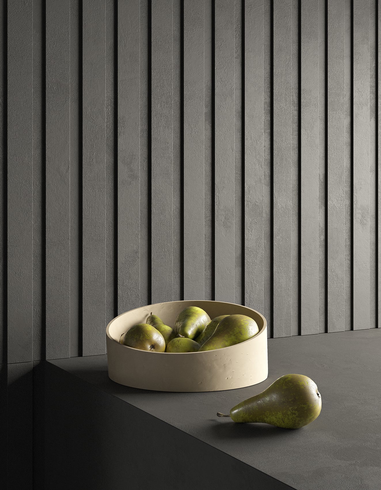 CeraVision Pigmenta Mosaico Bacchette 3D Black 28,8x120