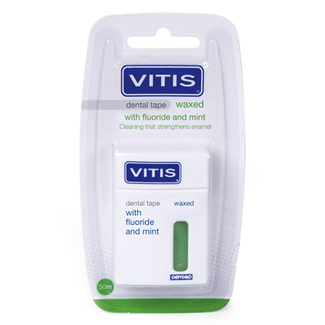 Vitis Vitis Dental Tape Waxed 50m - Fluoride Mint