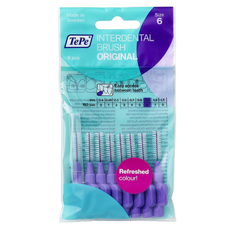 TePe TePe Interdentale Ragers Original 1.1 mm paars - 8 stuks