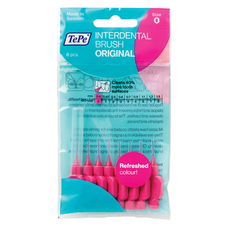 TePe TePe Interdentale Ragers Original 0.4 mm roze - 8 stuks