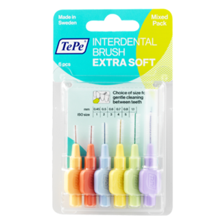 TePe TePe Interdentale Ragers Extra Soft - Mix - 6 stuks