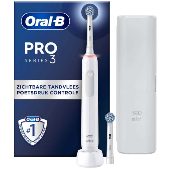 Oral-B Oral-B PRO 3 3500 White Sensitive Clean + Reisetui