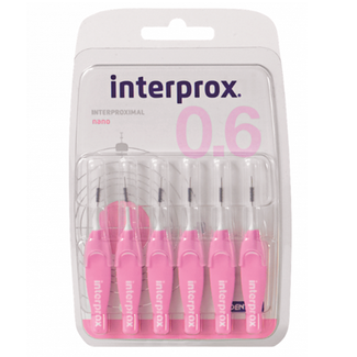 Interprox Interprox Premium Nano 1.9mm roze - 6 stuks