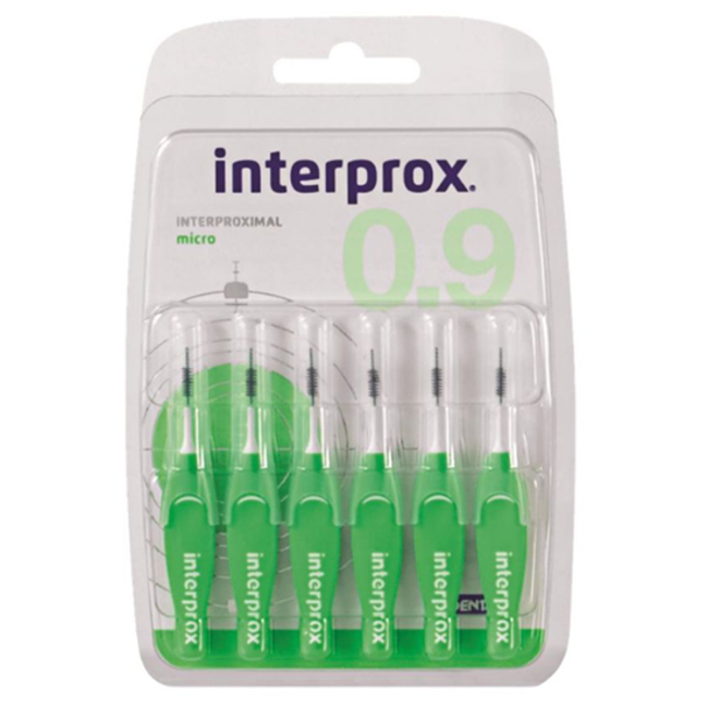 Interprox Interprox Premium Micro 2.4mm groen - 6 stuks