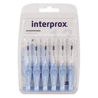 Interprox Interprox Premium Cylindrical 3.5mm lichtblauw - 6 stuks