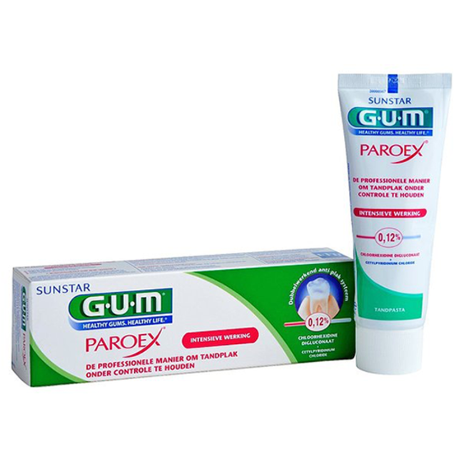 GUM GUM Paroex Tandpasta 0,12% Chloorhexidine - 75 ml