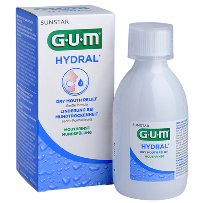 GUM GUM Hydral Droge Mond Mondspoeling - 300 ml