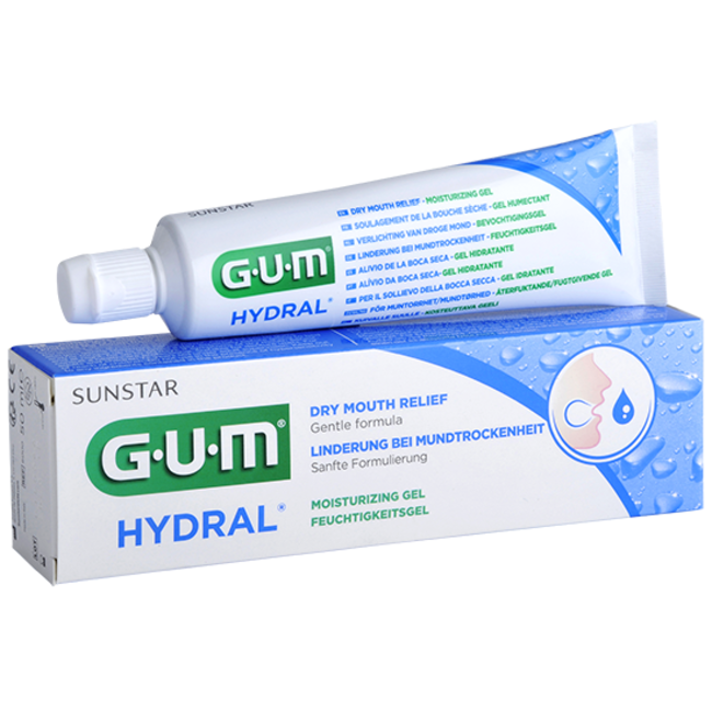 GUM GUM Hydral Droge Mond Bevochtigingsgel - 50 ml