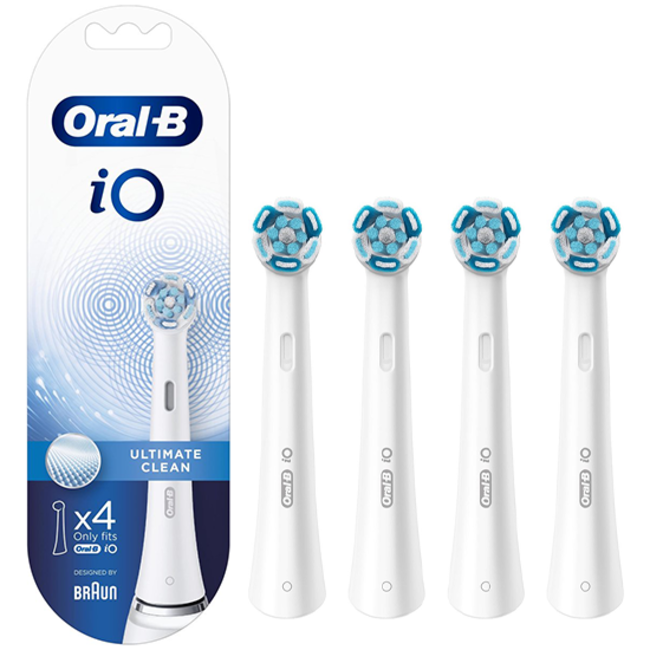 Oral-B Oral-B iO Ultimate Clean White Opzetborstels - 4 stuks