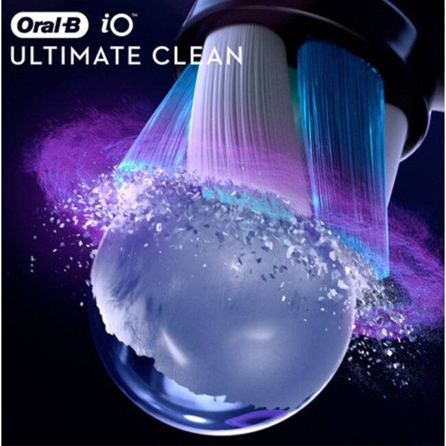 Oral-B Oral-B iO Ultimate Clean Black Opzetborstels - 4 stuks
