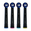 Oral-B Everbright DailyClean opzetborstels zwart - 4 stuks