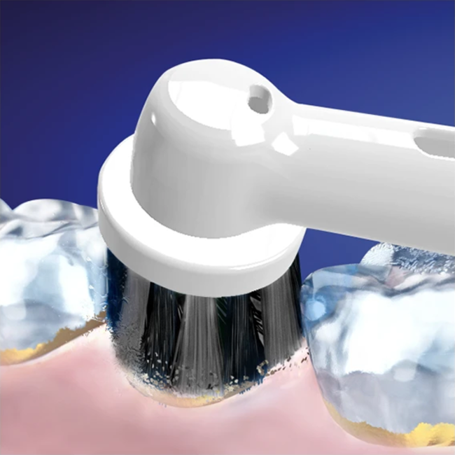 Oral-B Oral-B Pure Clean Charcoal opzetborstel - 4 stuks