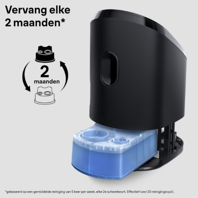 Braun Braun 3-in-1 ShaverCare Cartridges - 8 stuks