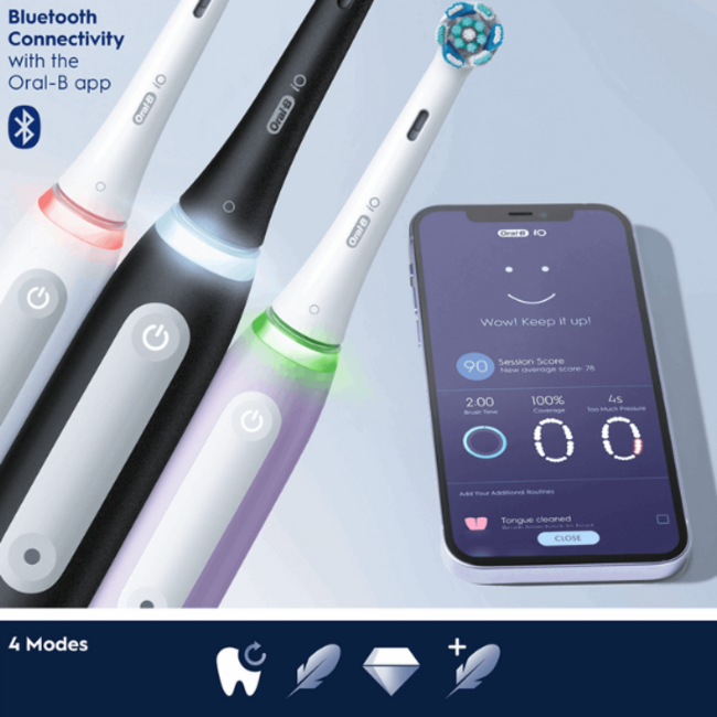 Oral-B Oral-B iO Series 4N White Elektrische Tandenborstel