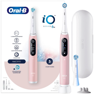 Oral-B Oral-B iO Series 6S Pink Elektrische Tandenborstel