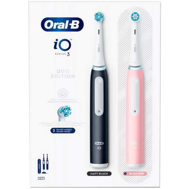 Oral-B Oral-B iO Series 3 Black + Extra Body Pink
