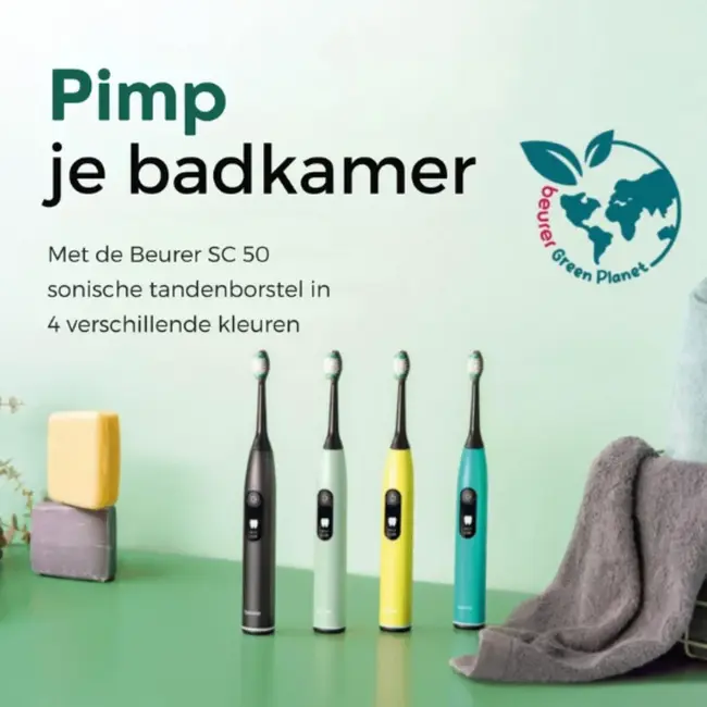 Beurer Beurer SC 50 Peppermint Elektrische Tandenborstel