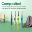 Beurer Beurer SC Premium Plaque Eraser Opzetborstels - Zwart - 4 stuks