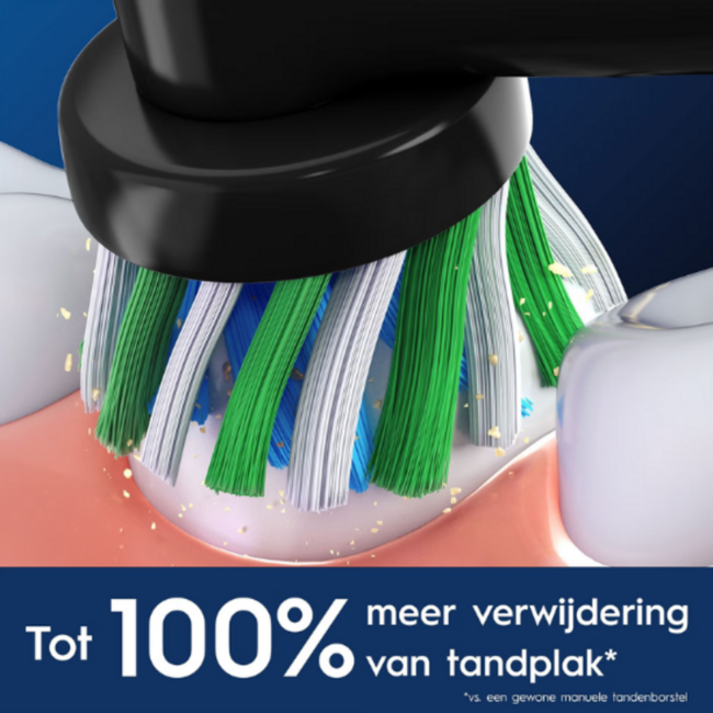 Oral-B Oral-B PRO Cross Action Black opzetborstels - 10 stuks - Value Pack