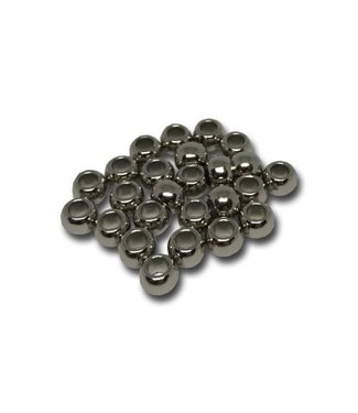 123Paracord Paracord spacer tondo in nichel 7X6MM 25 pezzi