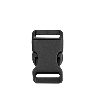 123Paracord Plastica buckle 20MM Nero