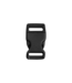 Plastica buckle 15MM Nero