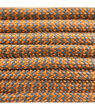 Cordino Paracord 550 Arancione 55 Cm - Regolabile Con Fischietto - Per Sopravvivenza E Outdoor