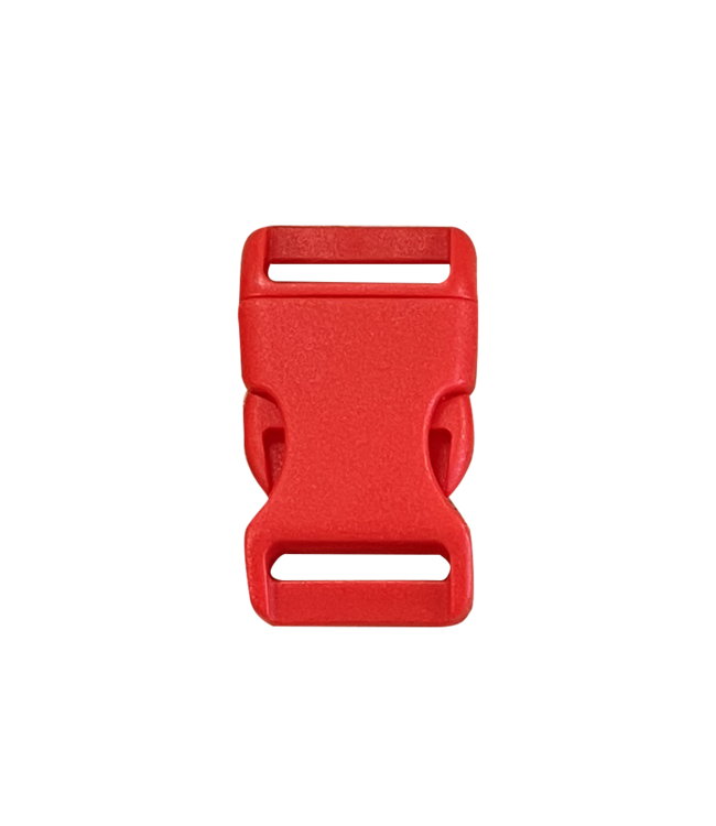 Plastica buckle 20MM Rosso