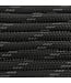 Paracord 550 tipo III Nero Reflective