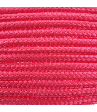 123Paracord Paracord 275 2MM Rosa Neon