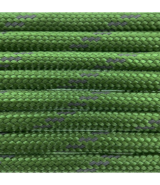 123Paracord Paracord 550 tipo III Forest Verde Reflective