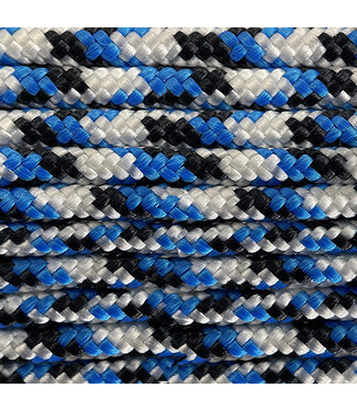 123Paracord Paracord 425 tipo II Blu/bianco