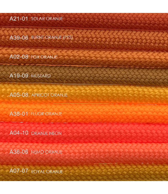 Paracord 550 tipo III Royal Orange