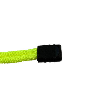 123Paracord cord end Nero piatto