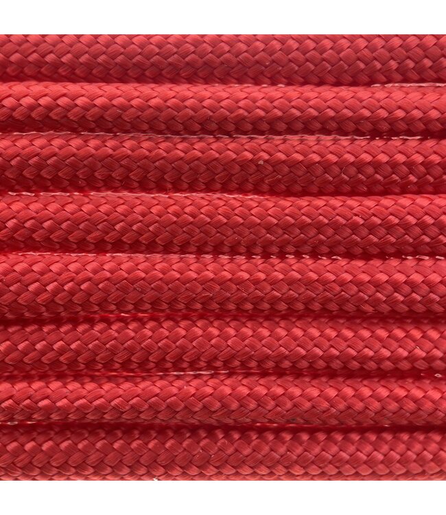 Paracord 550 tipo III Scarlet Rosso