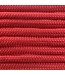 Paracord 550 tipo III Scarlet Rosso