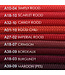 Paracord 550 tipo III Scarlet Rosso