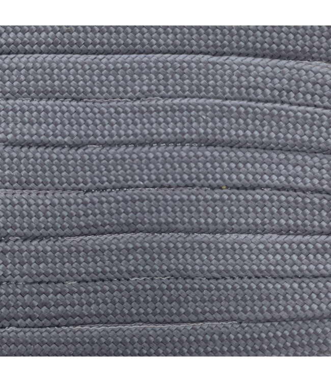 Paracord 550 tipo III Steel Grigio senza nucleo