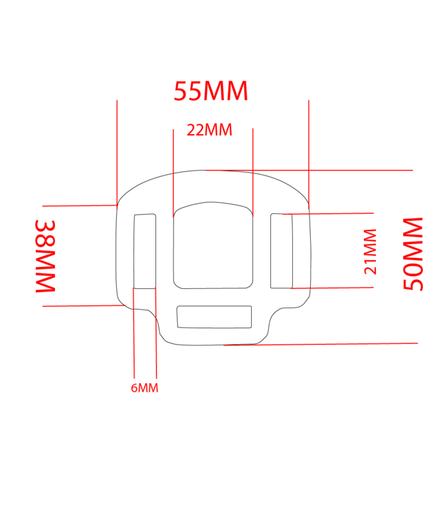Halsterring triplo 20MM