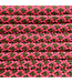 Paracord 550 tipo III Rosa Neon / Oro Marrone Diamond