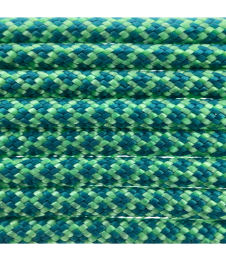 123Paracord Paracord 550 tipo III Mint / Teal Diamond