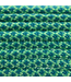 Paracord 550 tipo III Mint / Teal Diamond